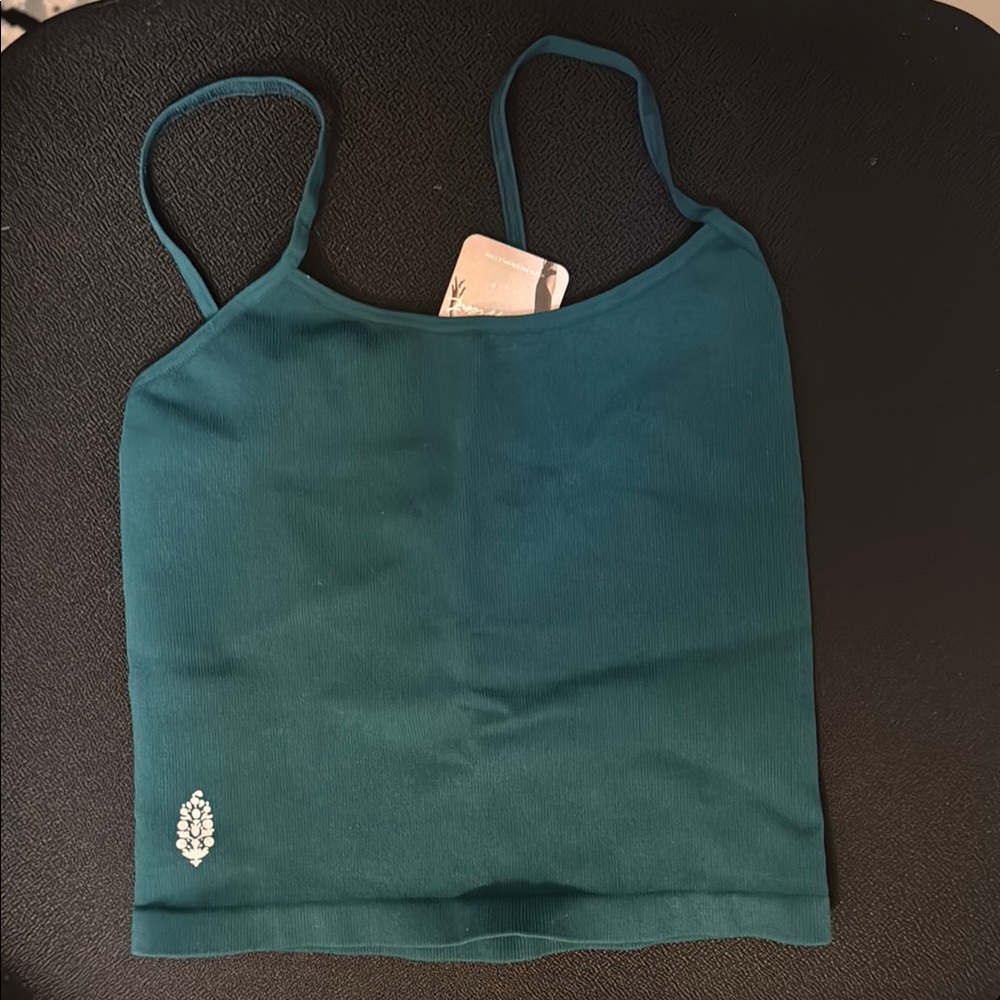 NWT FP Movement by Free People Teal Crop Top